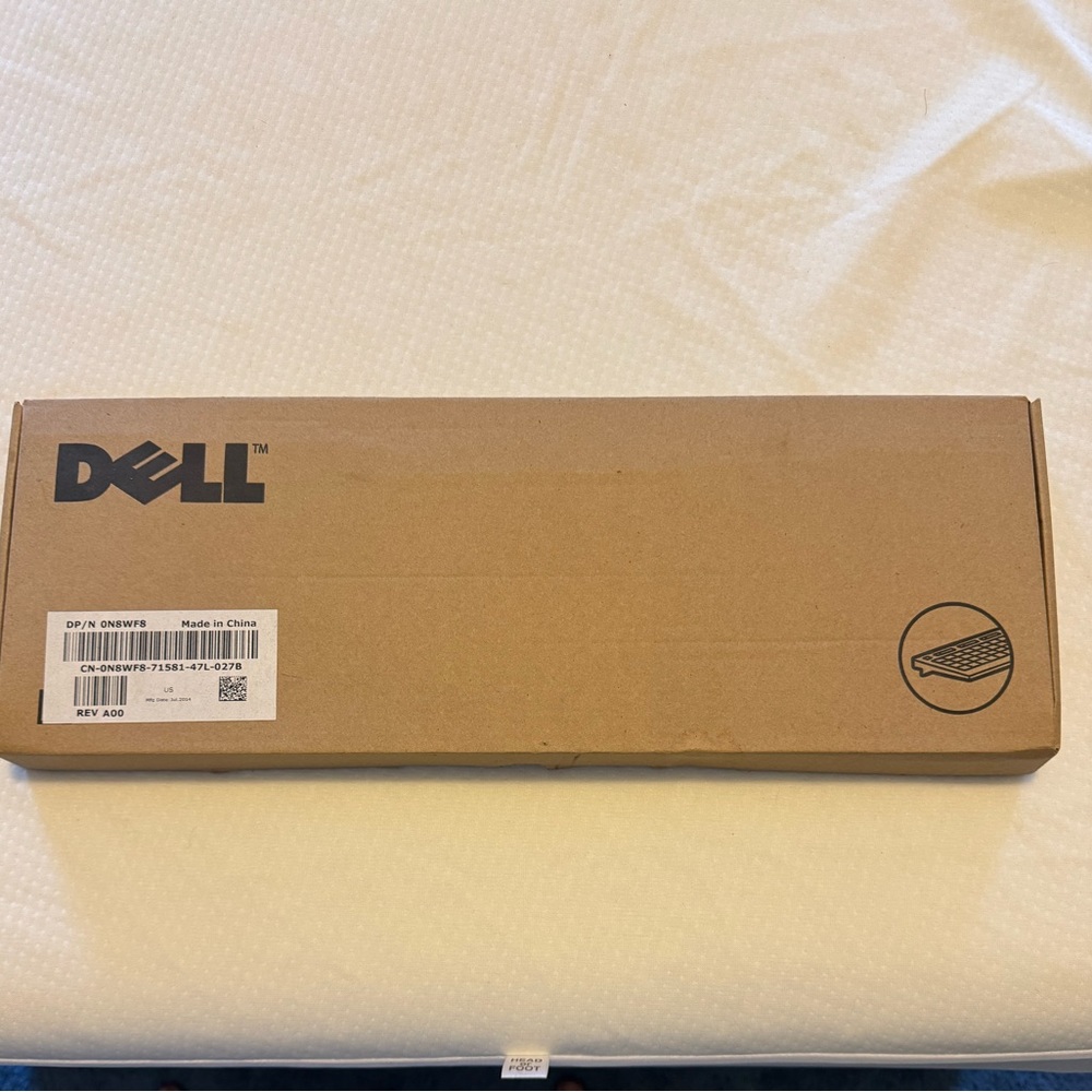Dell Kb 113P Wired USB Keyboard. NWT.